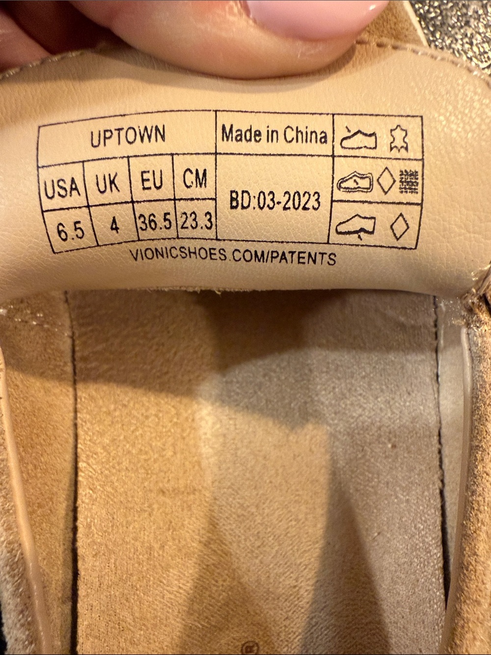 Vionic Women's Uptown Suede Penny Loafers in Tan - size 6.5 - Picture 2 of 7
